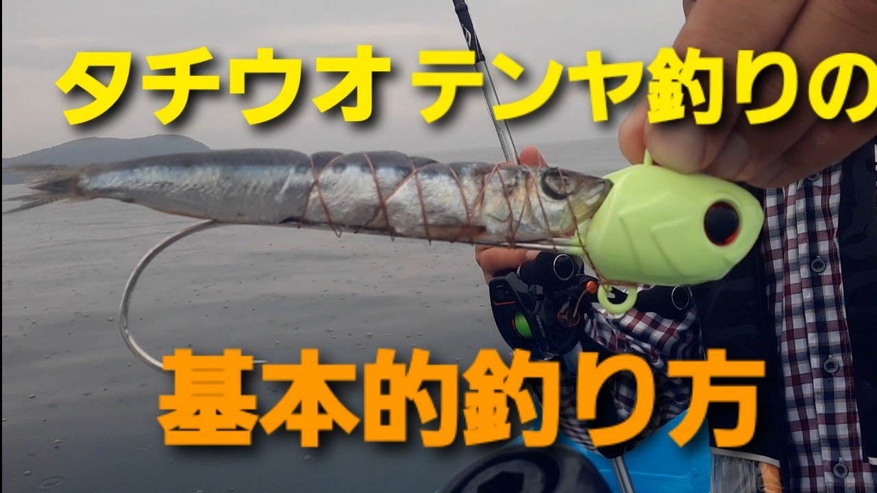 目指せドラゴン タチウオテンヤ釣りの季節 Youtube
