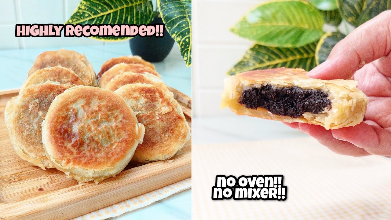 SIMPEL CHOCO PUFF PASTRY PIA (NO OVEN!!), KULIT GARING RENYAH FLAKY & FILLINGNYA SUPER NYOKLAT!!