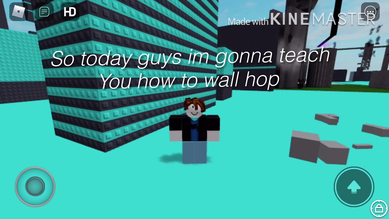 How to wall hop (ROBLOX!) YouTube