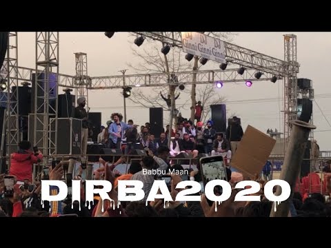 Babbu maan live dirba 2020  show highest crowd punjabi show crowd view