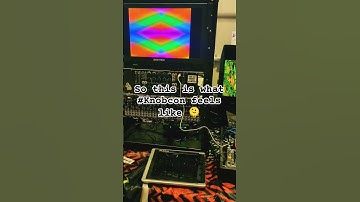 Visual #ModularSynth at #Knobcon makes me feel like I