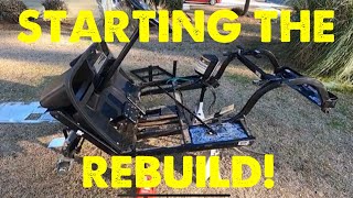 Rebuilding an EZGO TXT Golf Cart Episode 3 | Final strip down, paint & starting the rebuild