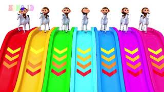 Belajar mengenal Warna Dasar | Animasi Kuda Lucu