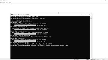 How to install Python Flask on Windows ( Tamil )