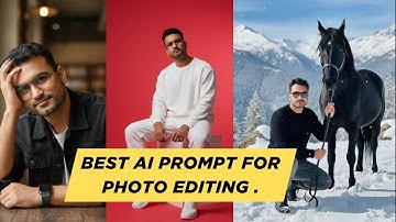 🔥Best AI Prompts for Photo Editing  | Google Gemini and ChatGPT Photo Prompts.
