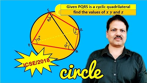Circle | How To Find Unknown Angle | Icse Class 10 |