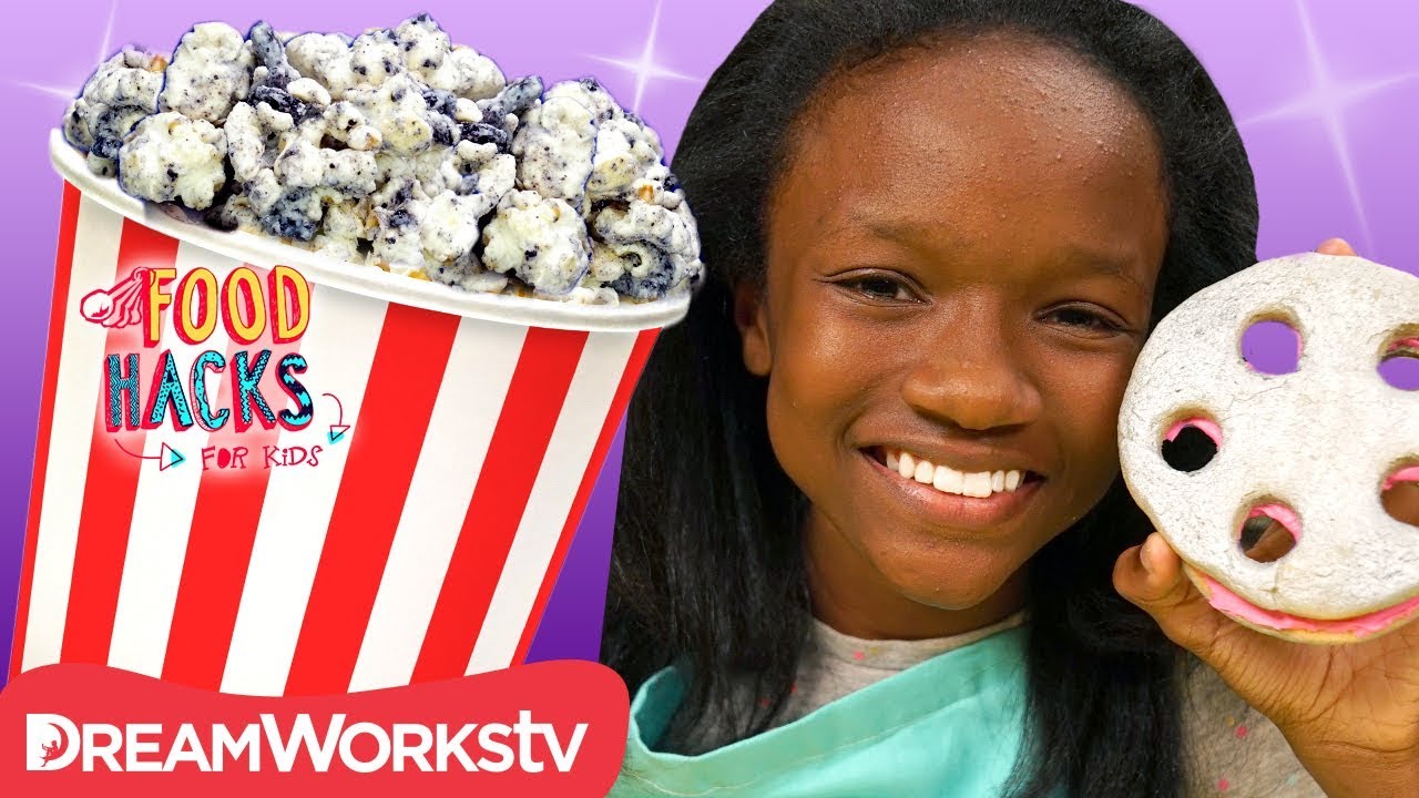 Cookies 'n Creme Popcorn + More Movie Night Hacks | FOOD HACKS FOR KIDS