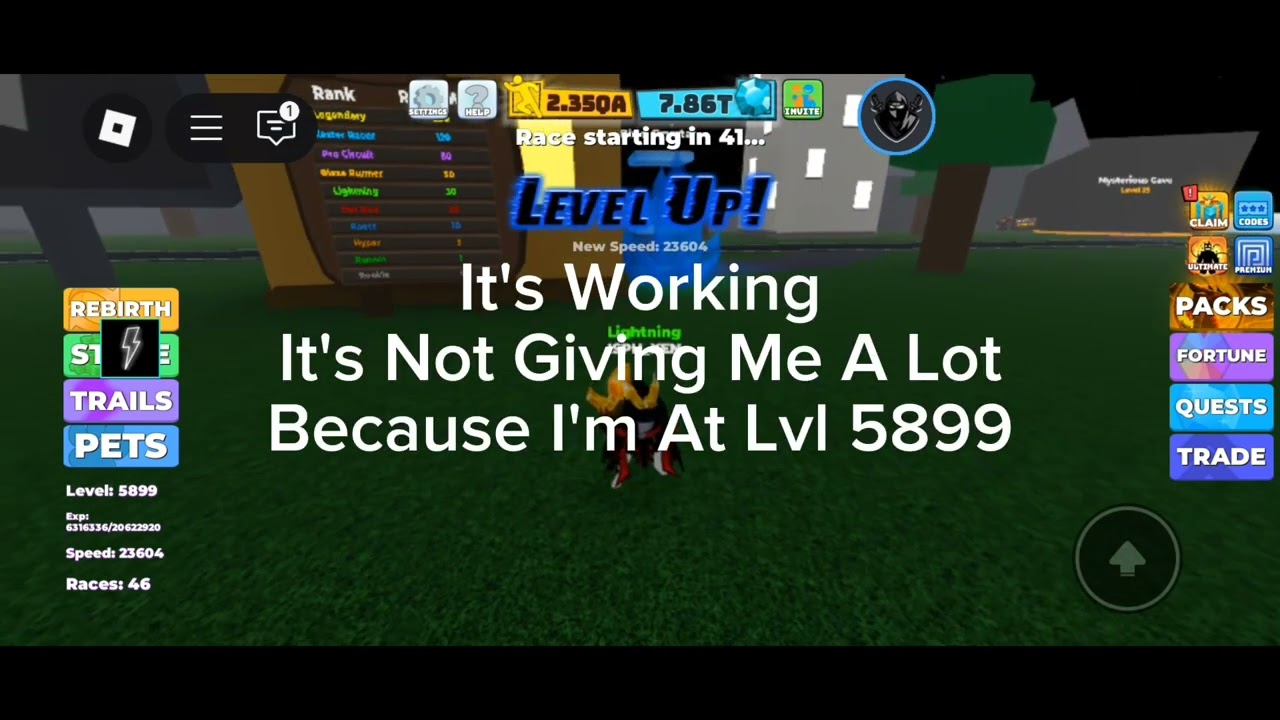 New Legend Of Speed Script (Updated) CTTO