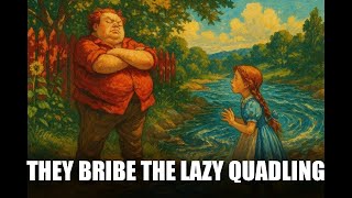 THEY BRIBE THE LAZY QUADLING | The Patchwork Girl of Oz - Ch. 25