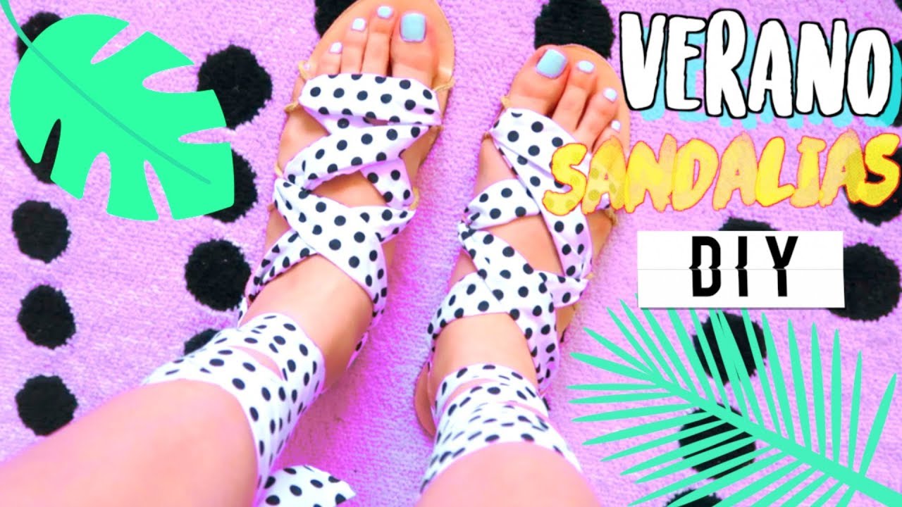DIY Cómo Hacer Unas Sandalias En 5 Minutos FÁCIL, RÁPIDO Y BARATO YouTube DIY Cómo Hacer Unas Sandalias En 5 Minutos FÁCIL, RÁPIDO Y BARATO YouTube