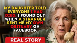 Details My Daughter Told Everyone I Had Died I Found Out When A Stranger Sent Me My Own Obituary On Face Update