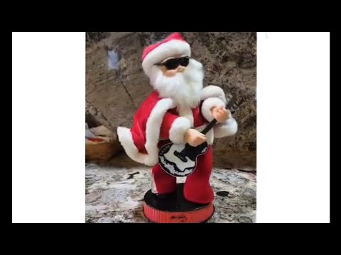Rare Santa Claus Chinafake, Gemmy  Aimated Toys
