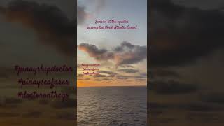 Sunrise at the equator passing the North Atlantic Ocean! Another day to begin that is worth to see!