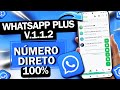 VOLTE A USAR SEU NÚMERO BANIDO NO WHATSAPP PLUS 100% / WHATSAPP PLUS COM NÚMERO DIRETO 😱