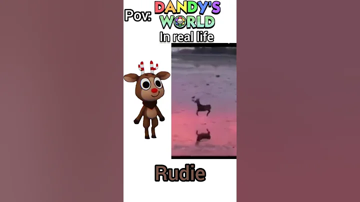 Pov:Dandy's world in real life Christmas #dandysworld #dandysworldroblox