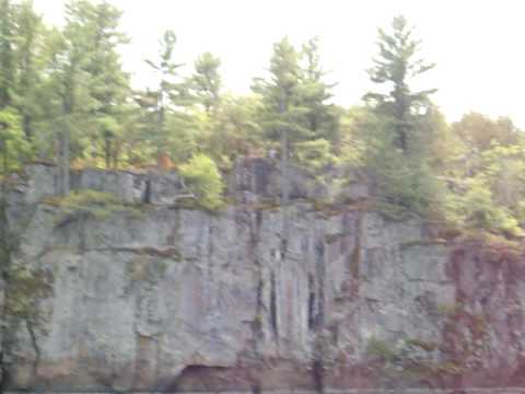 Cliff Jumping off 100 foot cliff in Taylors Falls, Minnesota