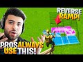 The REVERSE RAMP Trick Pros Use To Win More Fights! (Fortnite Battle Royale)
