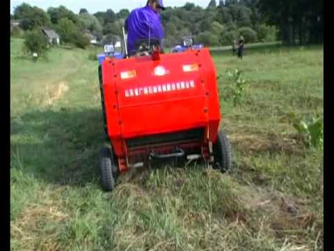 пресс подборщик - YouTube