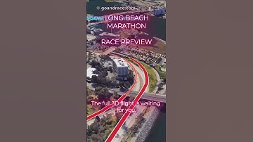 Long Beach Marathon 2025: Official 3D Course Preview