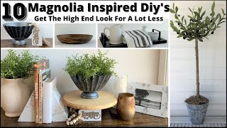 Magnolia Diys/10 Magnolia Inspired Diys/High End Look for Less