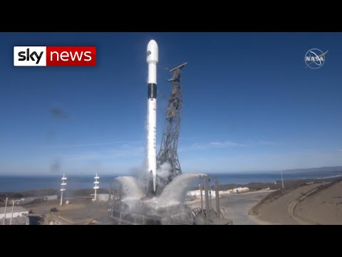 Lift off! Climate change satellite launches