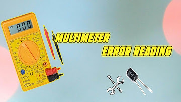 Digital Multi meter Wrong Reading Value I Multi meter readings Error