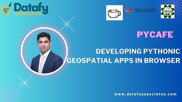 PyCafe: Developing Pythonic Geospatial  Apps in Browser