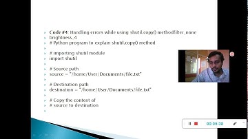ORGANIZING FILES , THE SHUTIL MODULE DIFFERENT METHOD 18CS55 VTU BY ADARSH LAKSHETTY