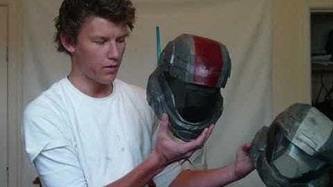 HALO 3 ODST helmet Pepakura