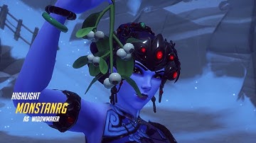 [ PC ] Overwatch Capture the Flag Nepal Widowmaker Highlight Triple Headshot Killfeed