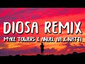 Myke Towers x Anuel AA x Natti Natasha - Diosa REMIX (Letra/Lyrics)