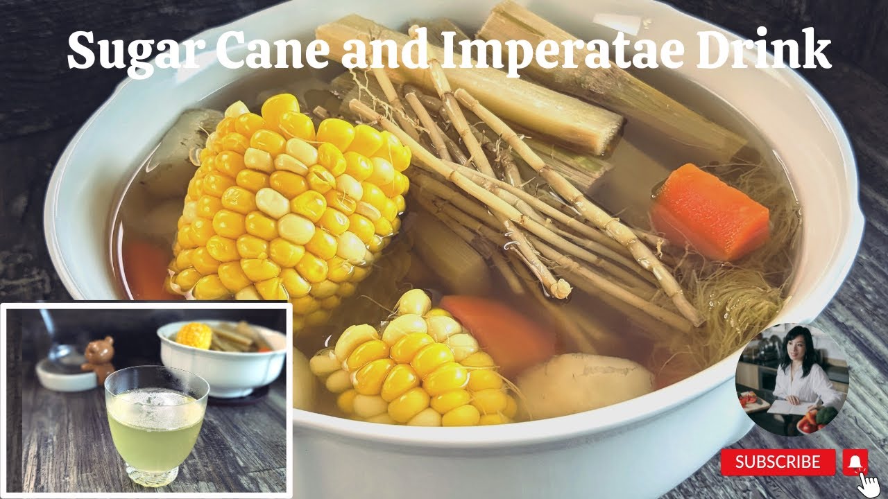How to make Sugar Cane and Imperatae Drink YouTube