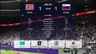 NORWAY VS SLOVENIA | ROUND OF 16 | PES WORLD CUP 2023 | PES 2021