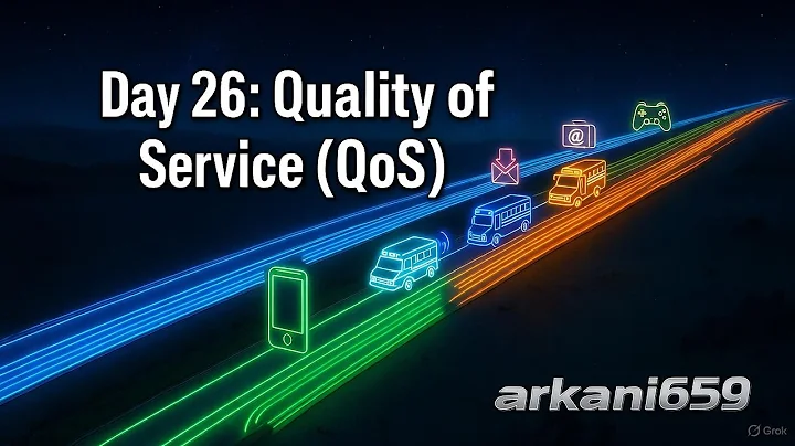 Day 26 – Quality of Service (QoS): Prioritizing Critical Network Traffic | networking in 30 days