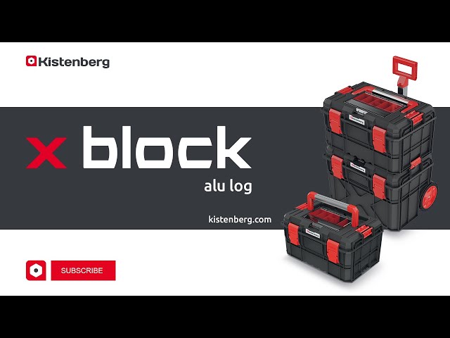 Kistenberg X Block ALU LOG Series - products and functionality - YouTube