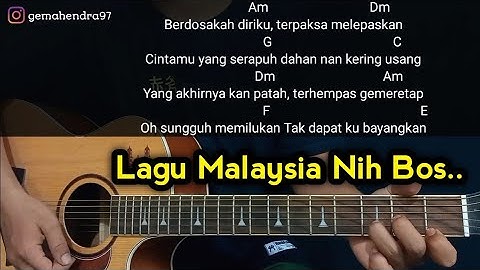 Kunci Gitar SERIBU KALI SAYANG - Iklim | Chord Gampang