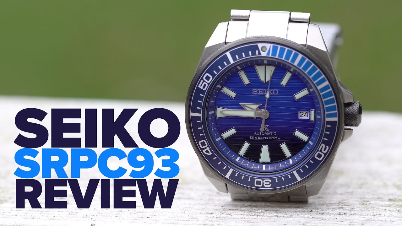 Seiko SRPC93 Review | The Coolest Looking Dial for a Diver? (Giveaway) -  YouTube