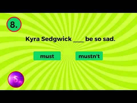 English Grammar Quiz: