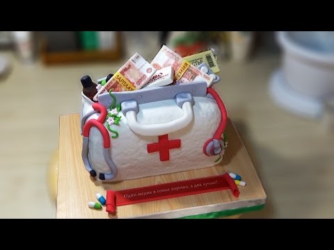 3д Торт quotСумочка медикаquot  3D Cake quotPurse medicquot - Я - ТОРТодел!