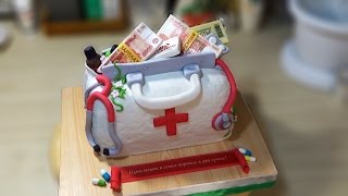 : 3  " " / 3D Cake "Purse medic" -  - !
