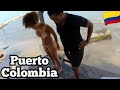 Frist Time in Puerto Colombia Beach Part 1