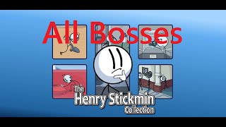 The Henry Stickmin Collection - All Bosses