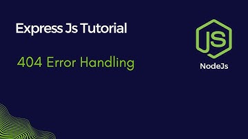 #8 404 Error handling for invalid route  in express | ExpressJs Tutorial in Hindi 2022