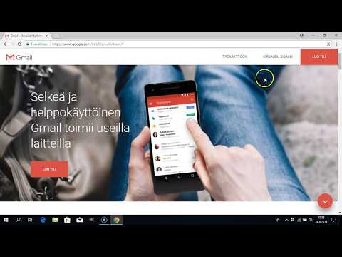 Uuden Gmail-sähköpostin luominen