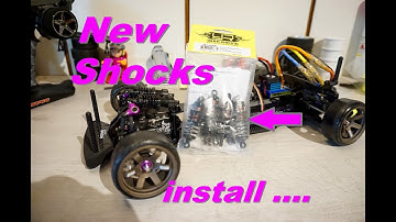 Project Usukani PDSR-SE RR RWD Chassi -- Yeah Racing 60mm Big Bore Alloy Shocks