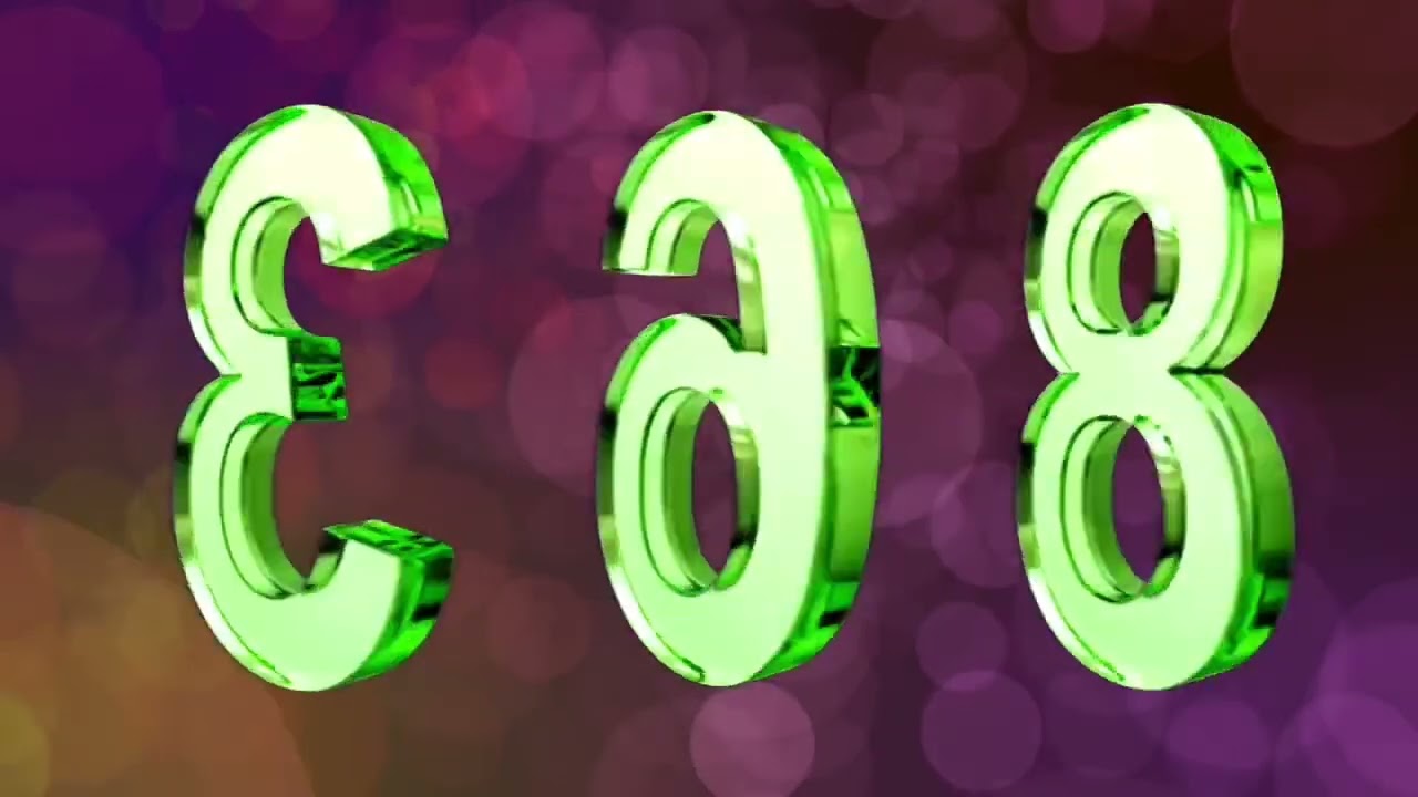 Numbers 1-1000 sped up part 4