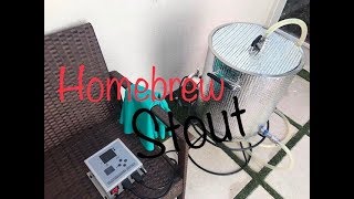 Stout Homebrew Day on the Claw Hammer Supply 5gal BIAB System