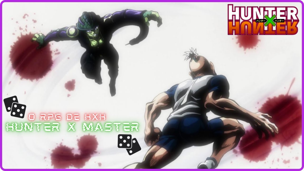 Criei um sistema RPG de Hunter x Hunter!