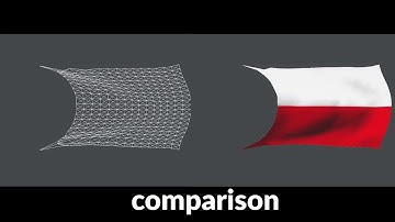 Flag Model - Simulations in Physics (Spring & Mass)