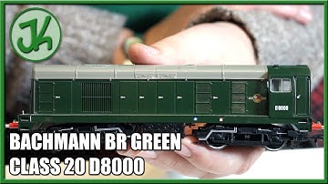 Bachmann BR Green Class 20 D8000 - 32-027NRM - Unboxing and Review